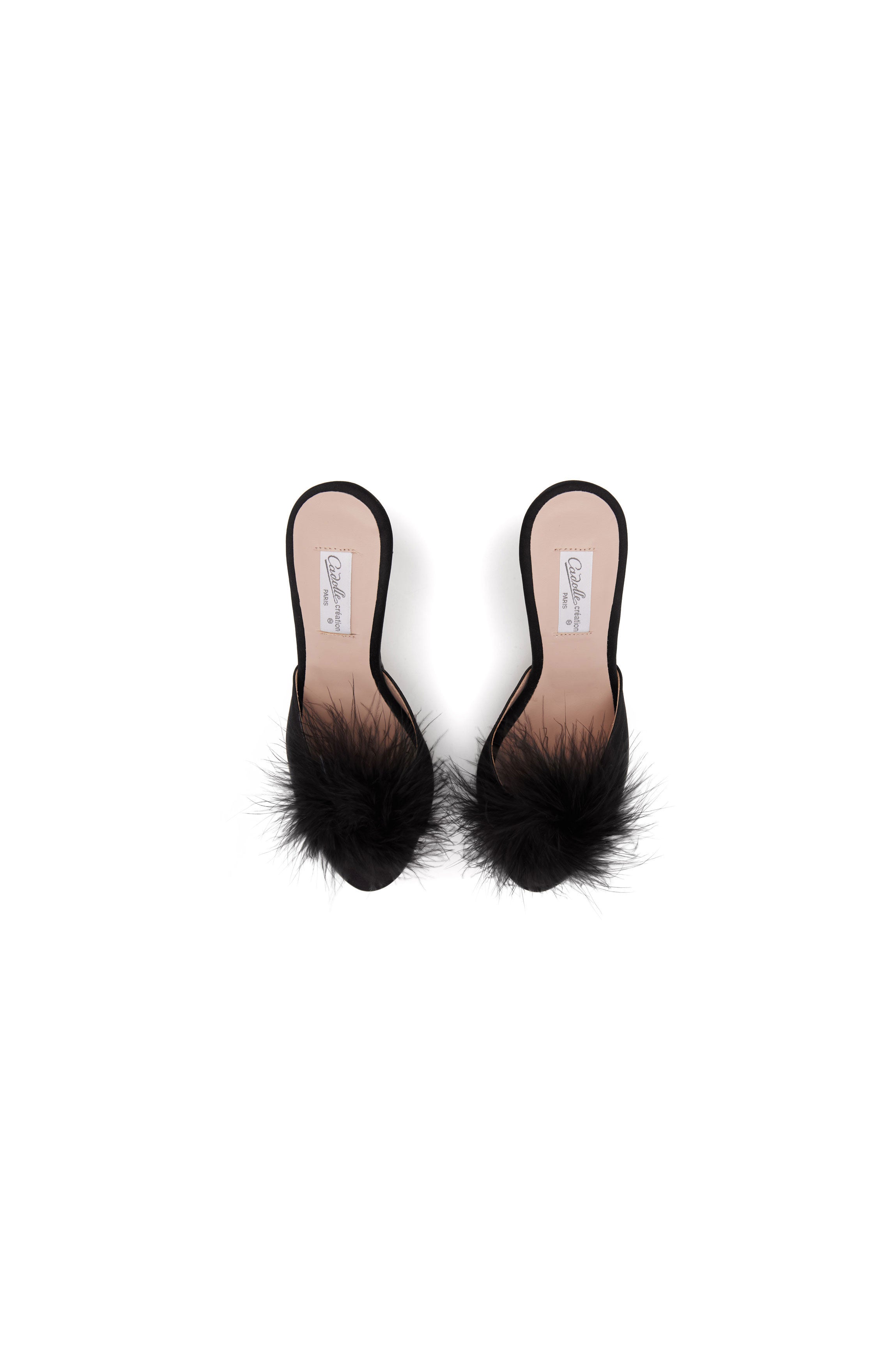 Paire de mules noires