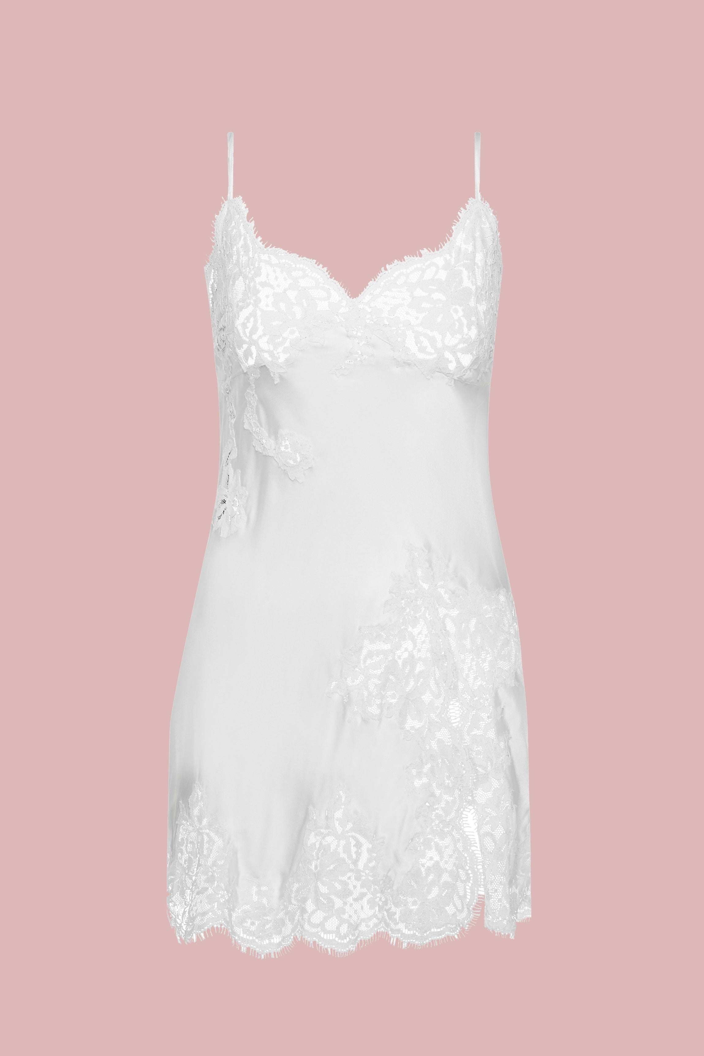 Nuisette soie blanche