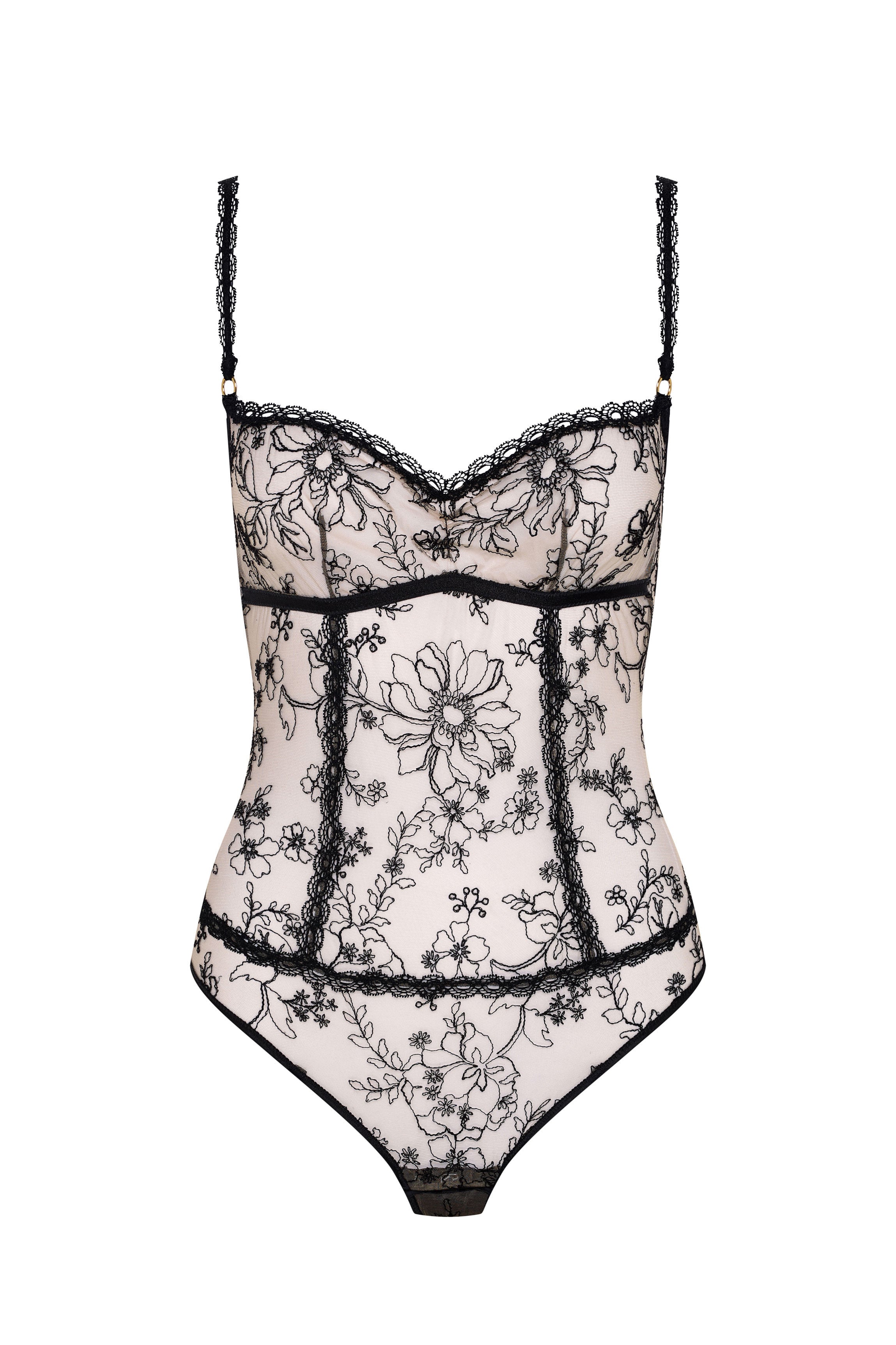 Body brodé CAMELIA