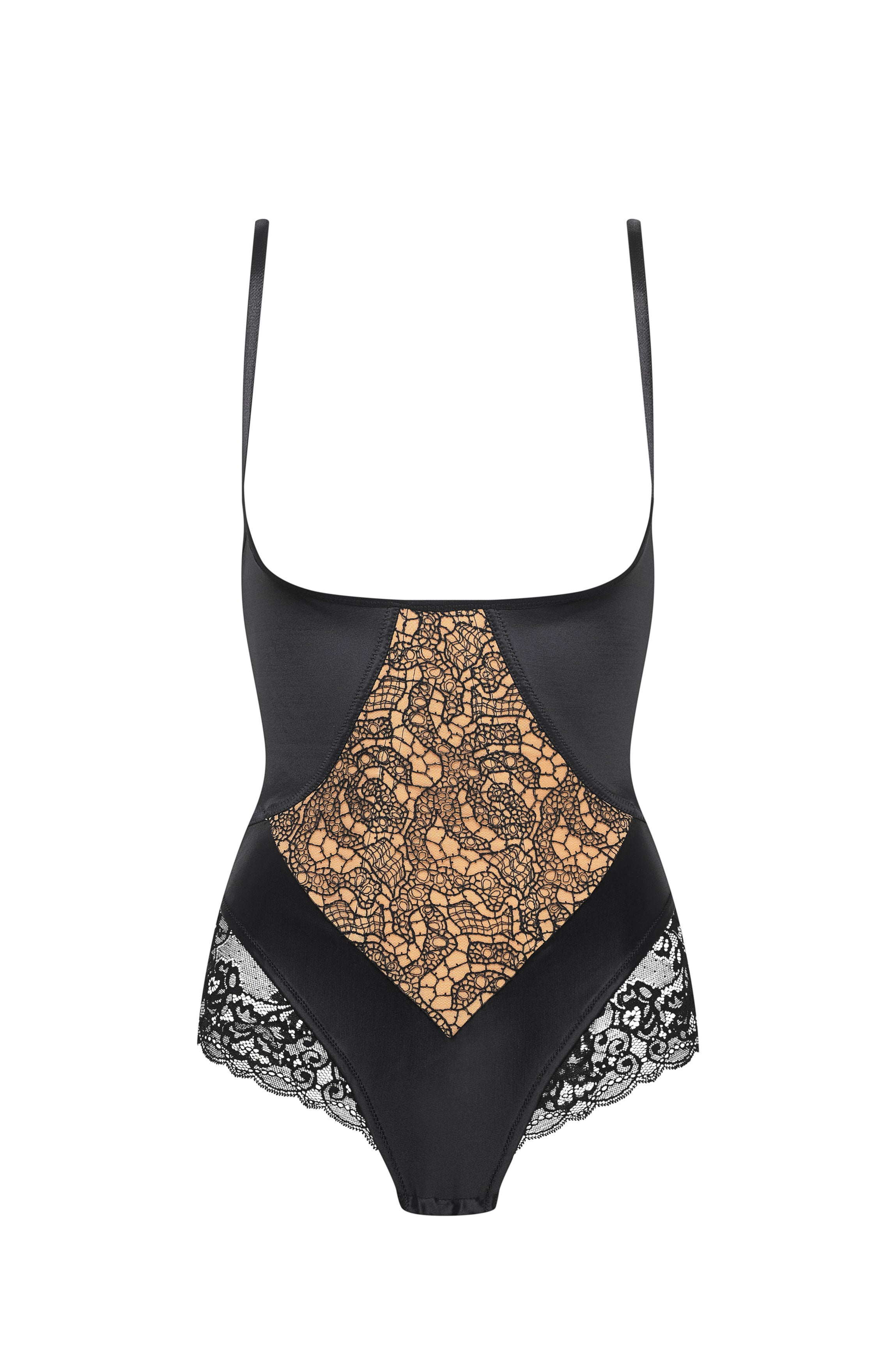 Body corset brodé ELIA