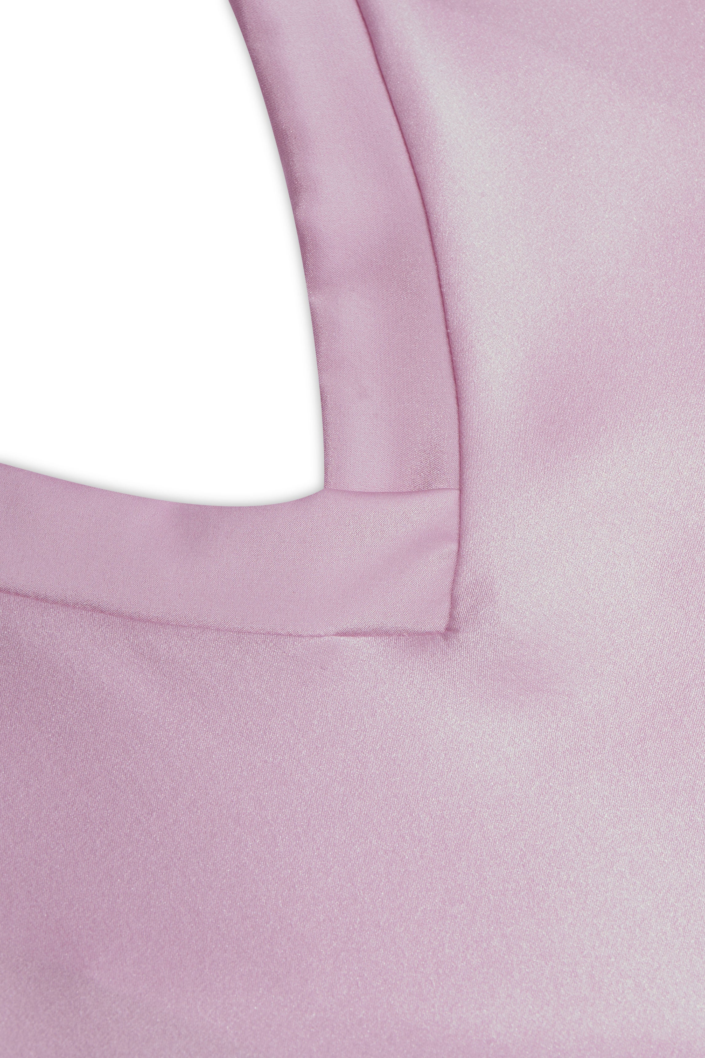 Caftan soie rose