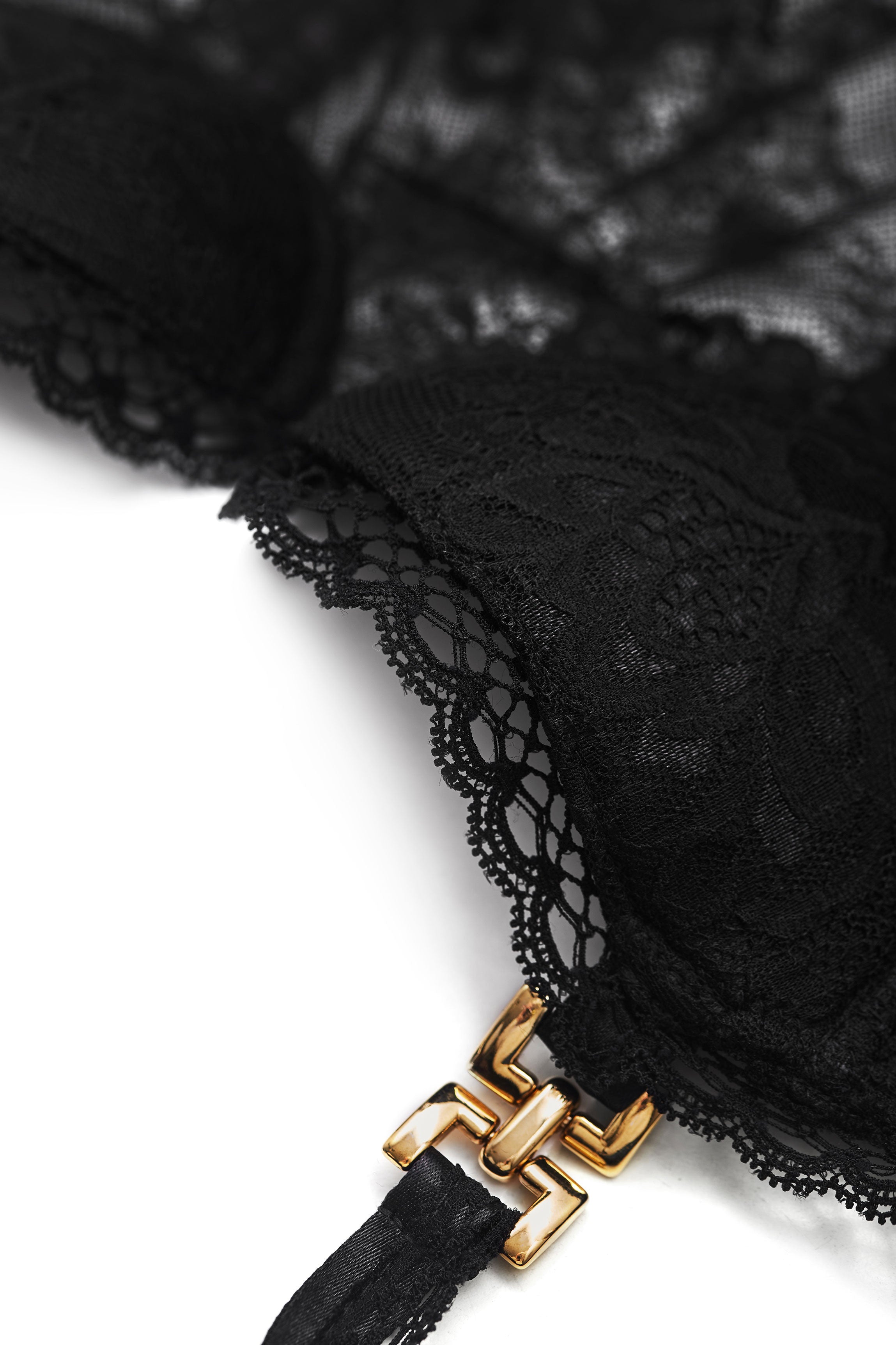 ROBE corset dentelle noire