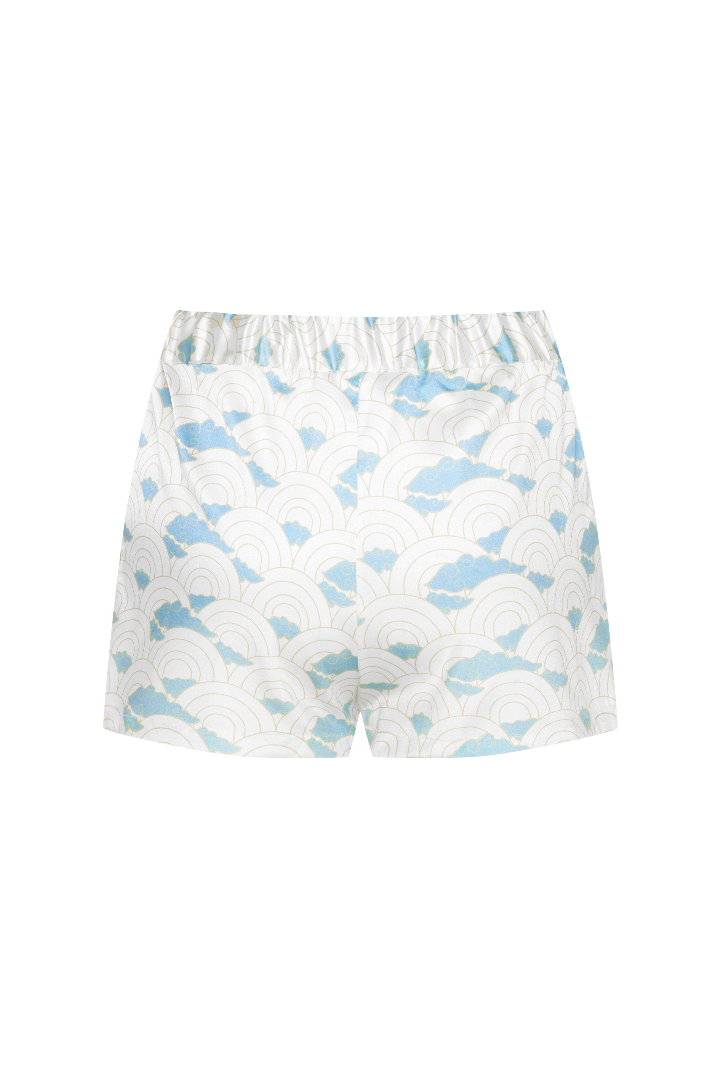 Short en soie Art Deco