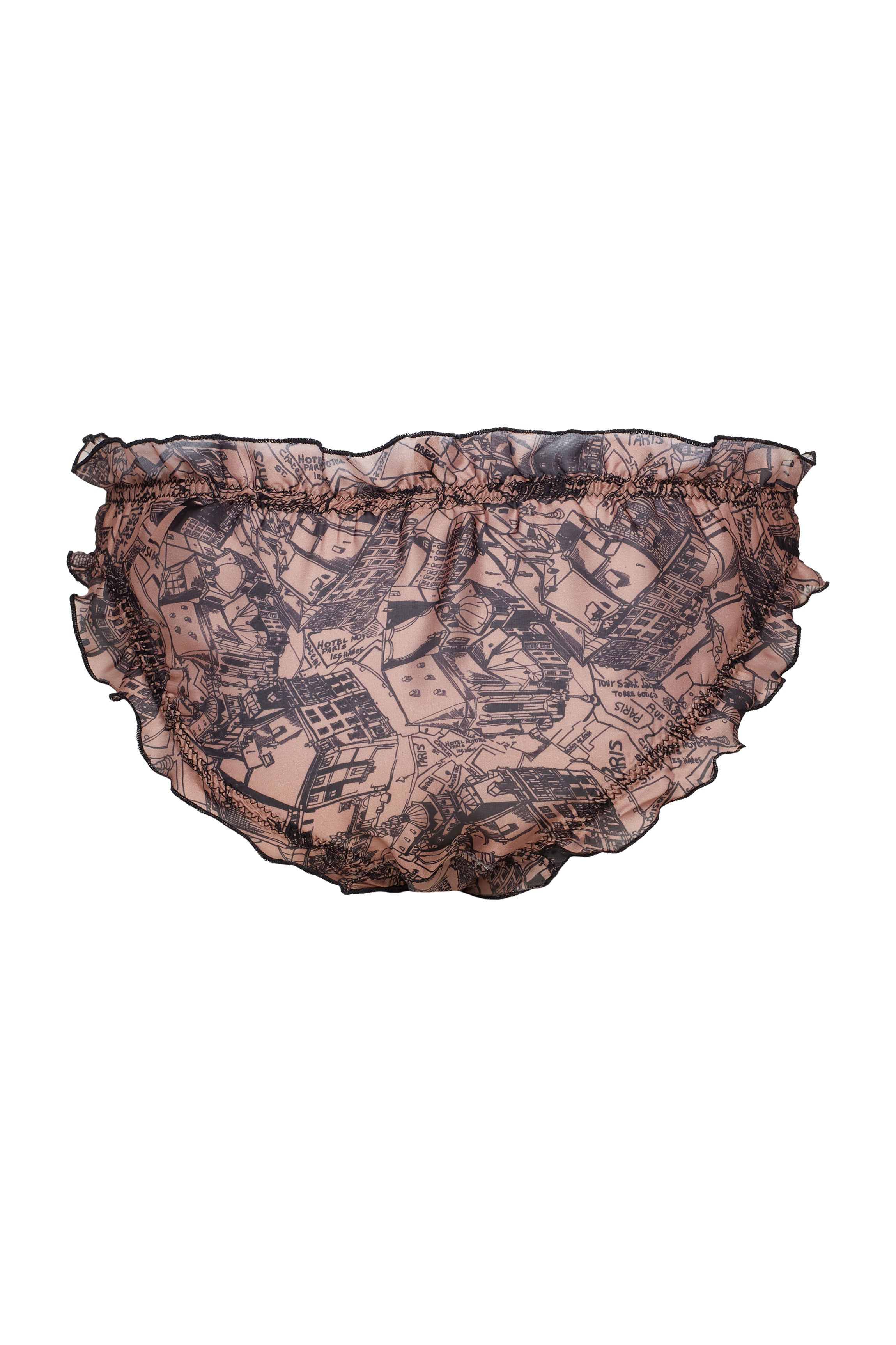 Culotte mousseline rose MIMI