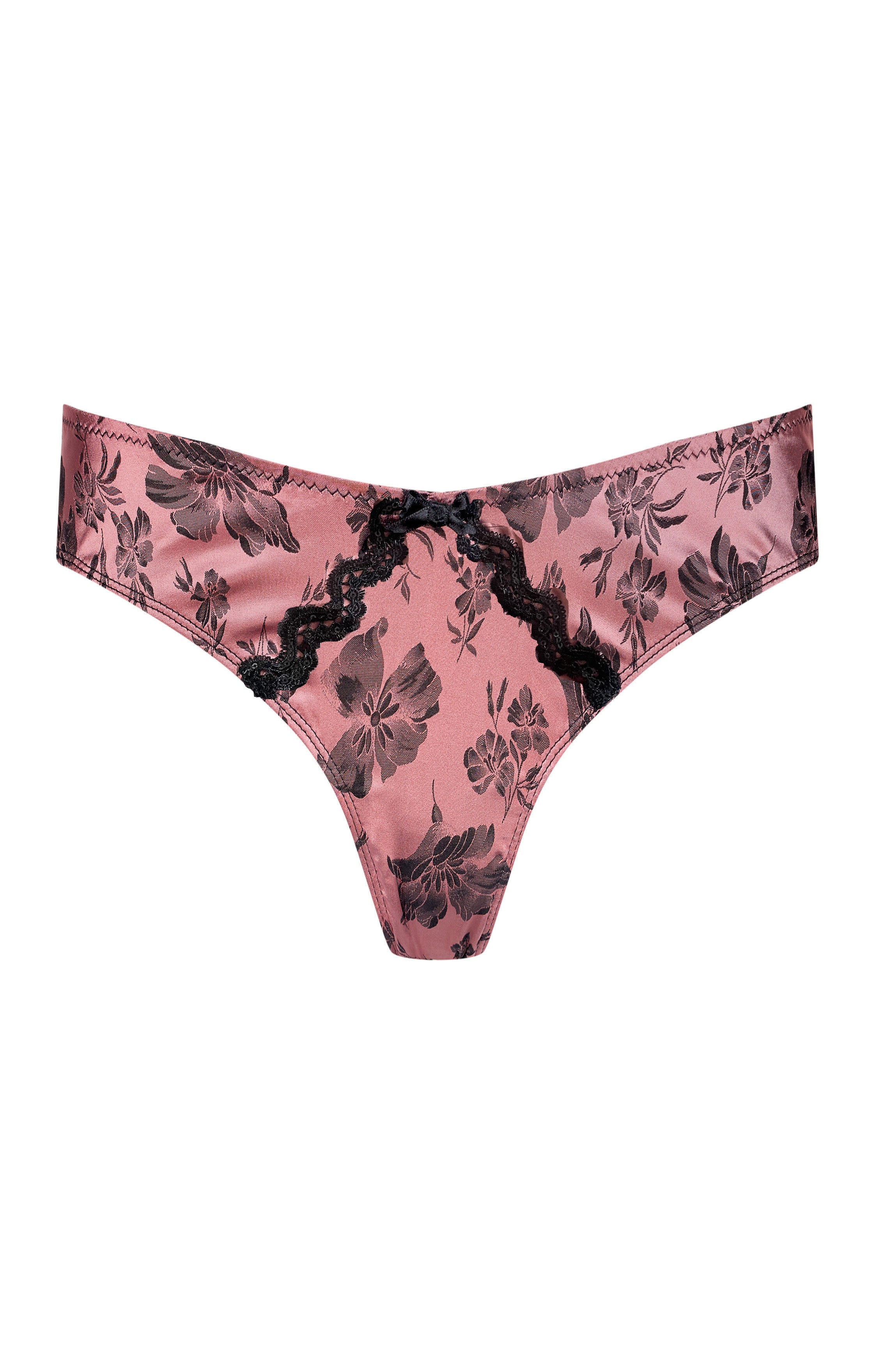 Tanga satin friandise