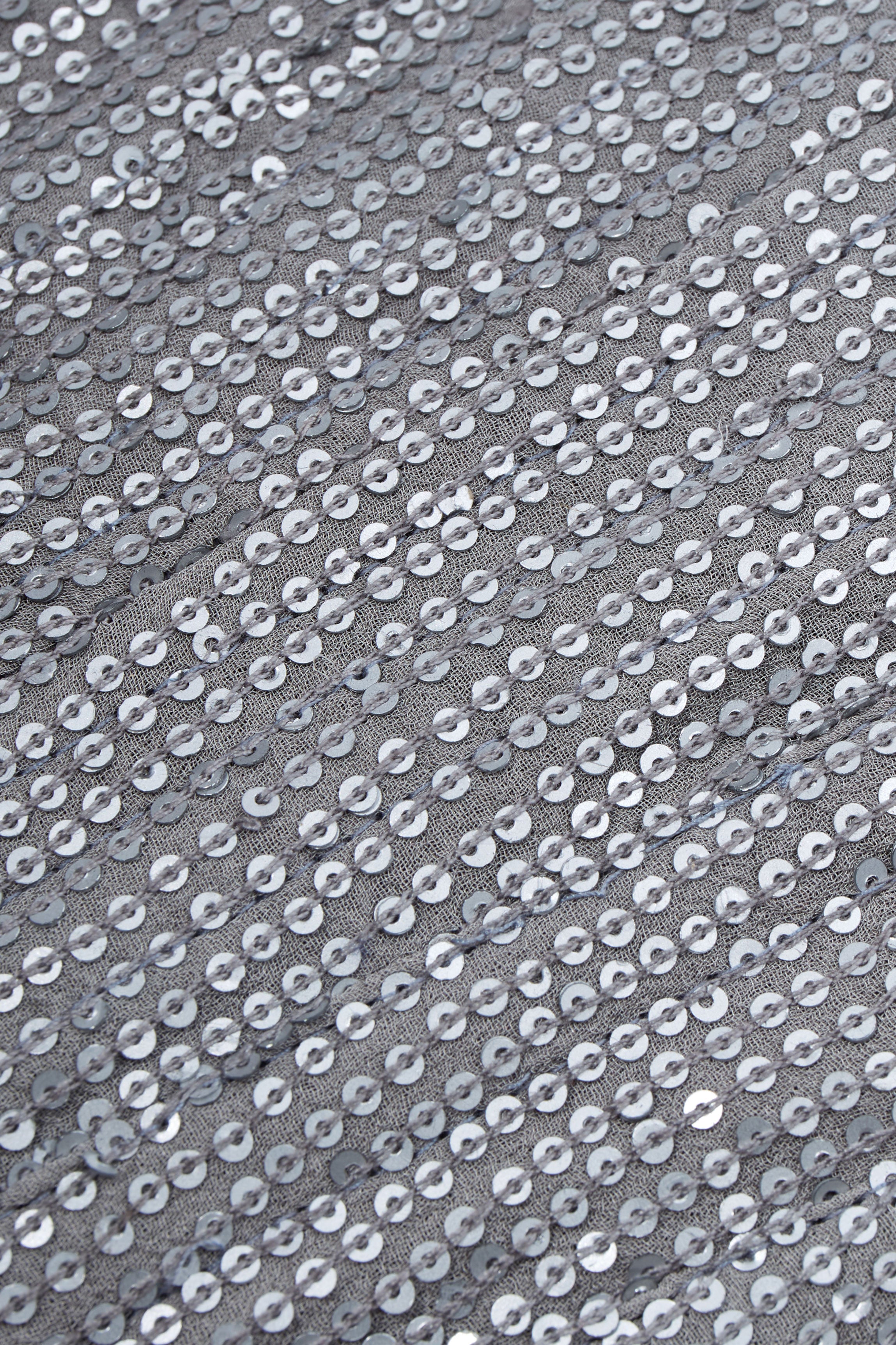 Corset sequins grey MALIA