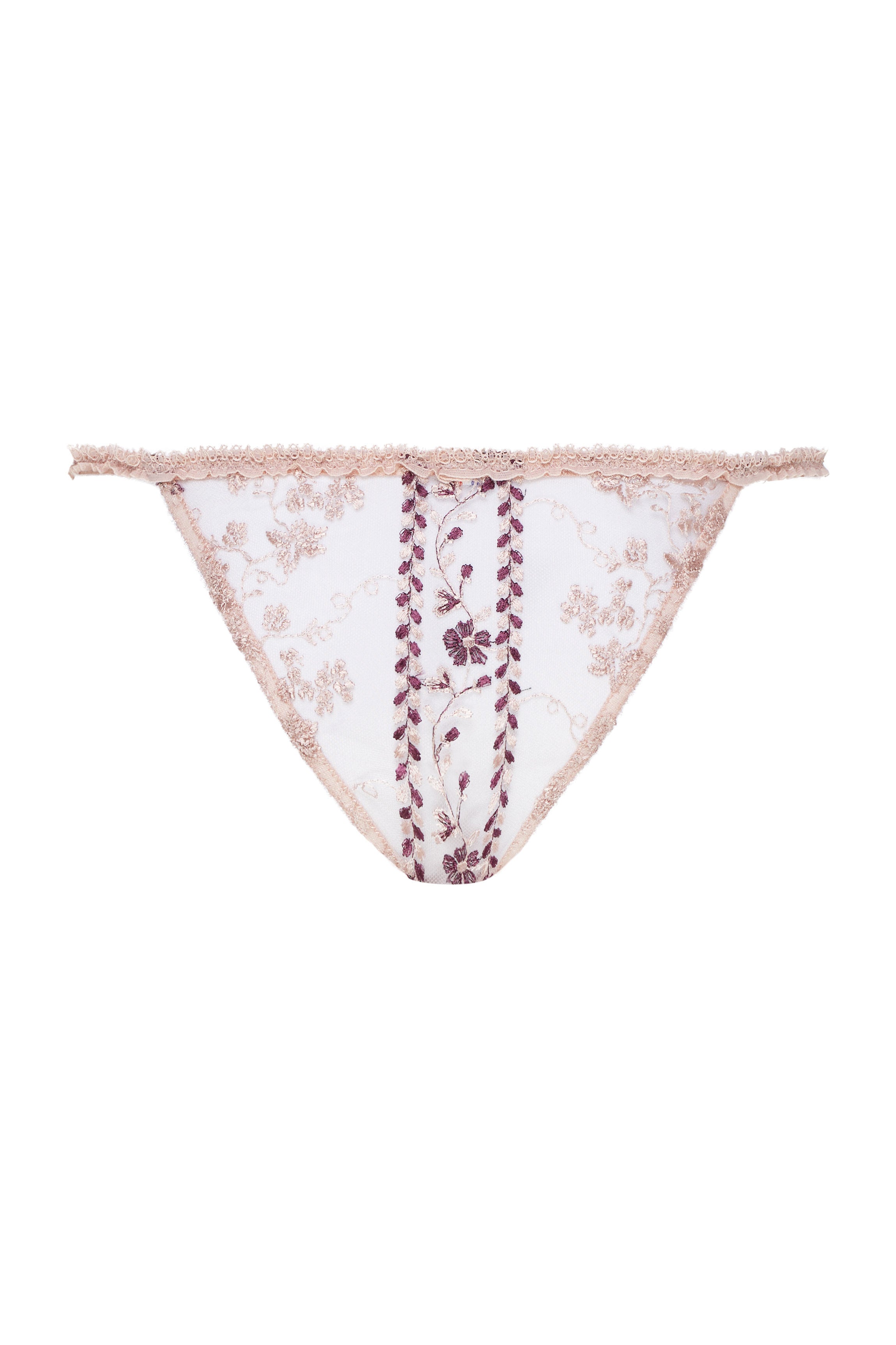 Culotte brodée mauve Chouchou