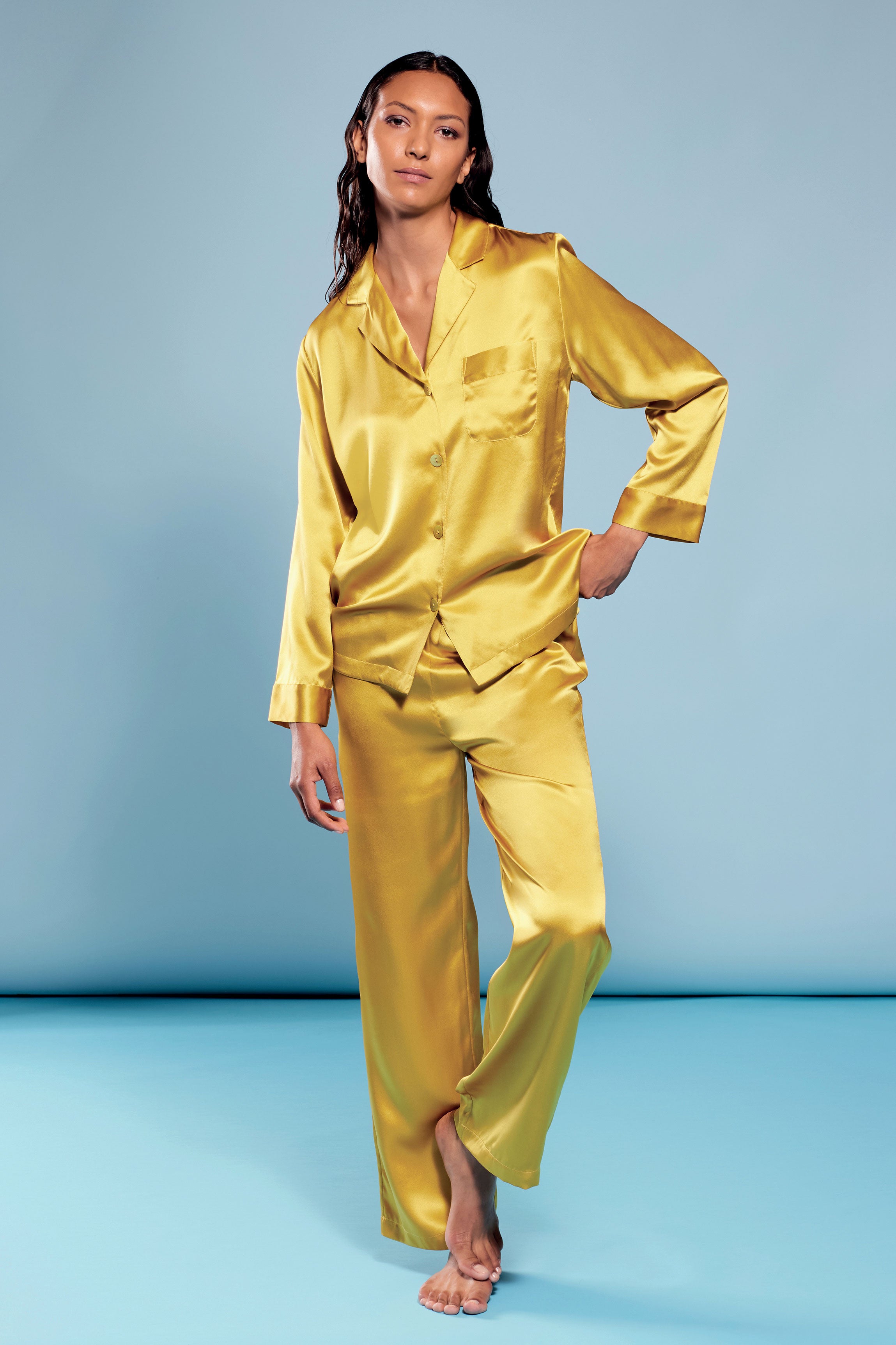 Pyjama soie soleil