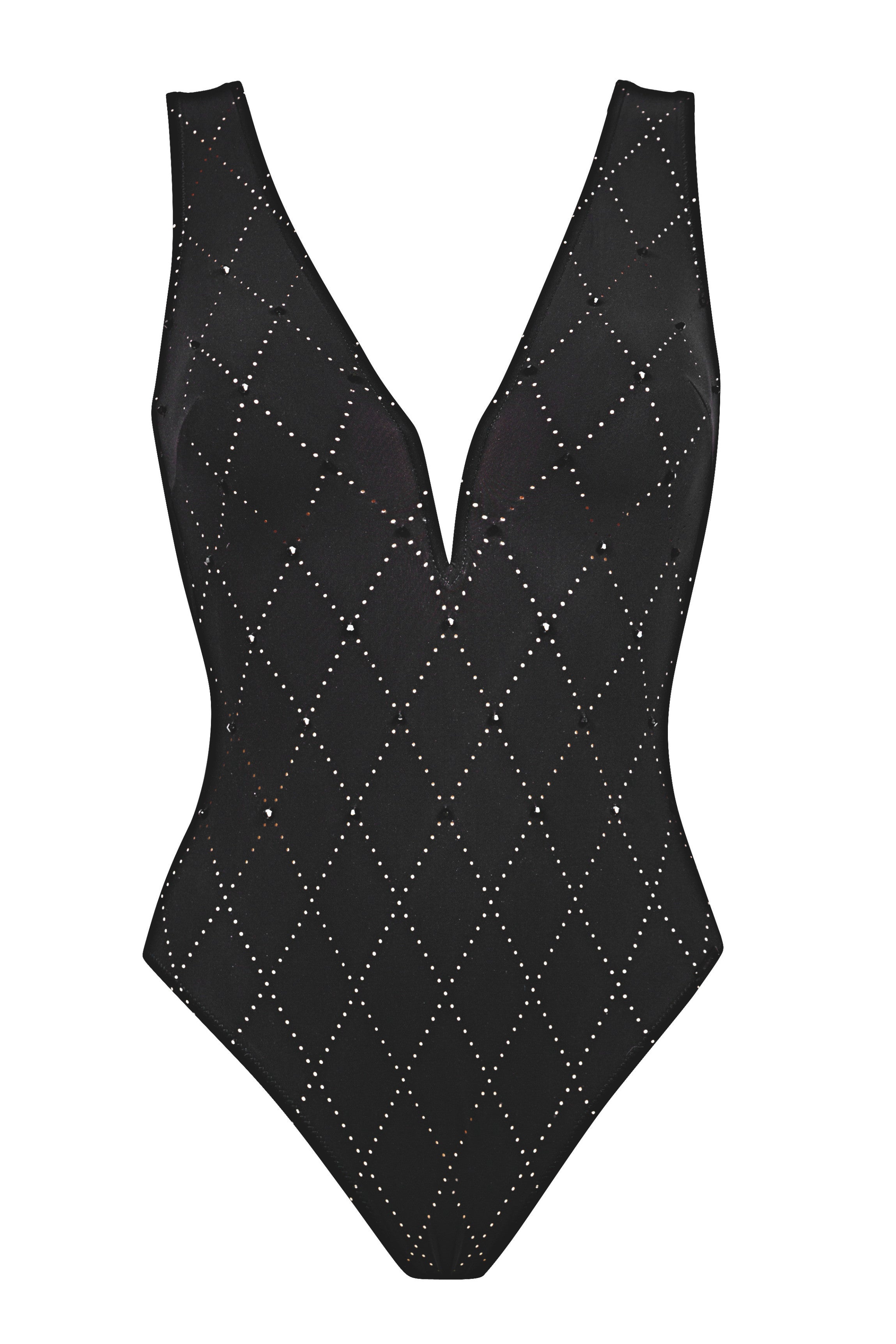 Maillot de bain noir sculptant