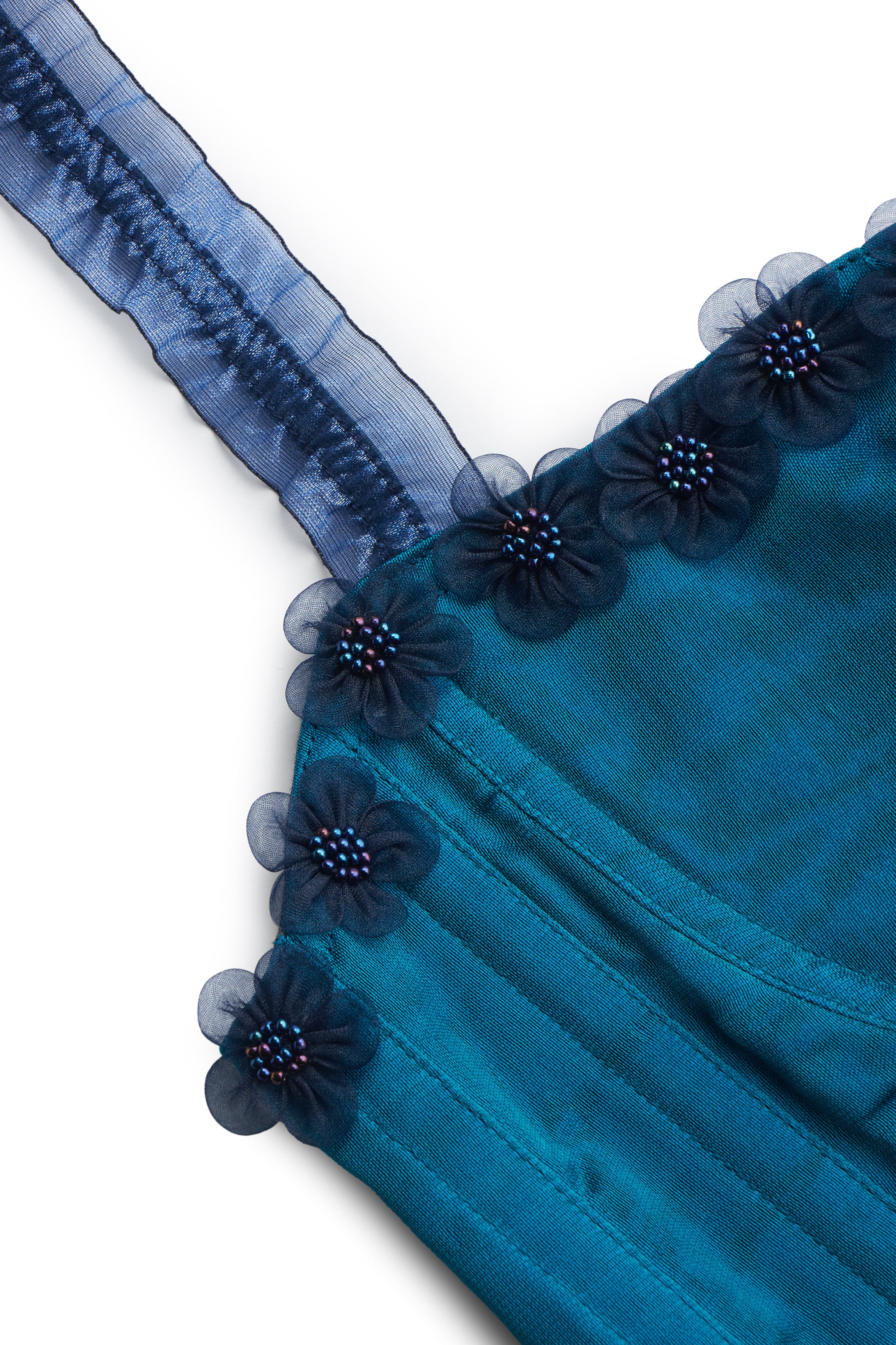 Corset organza paon CLEVES