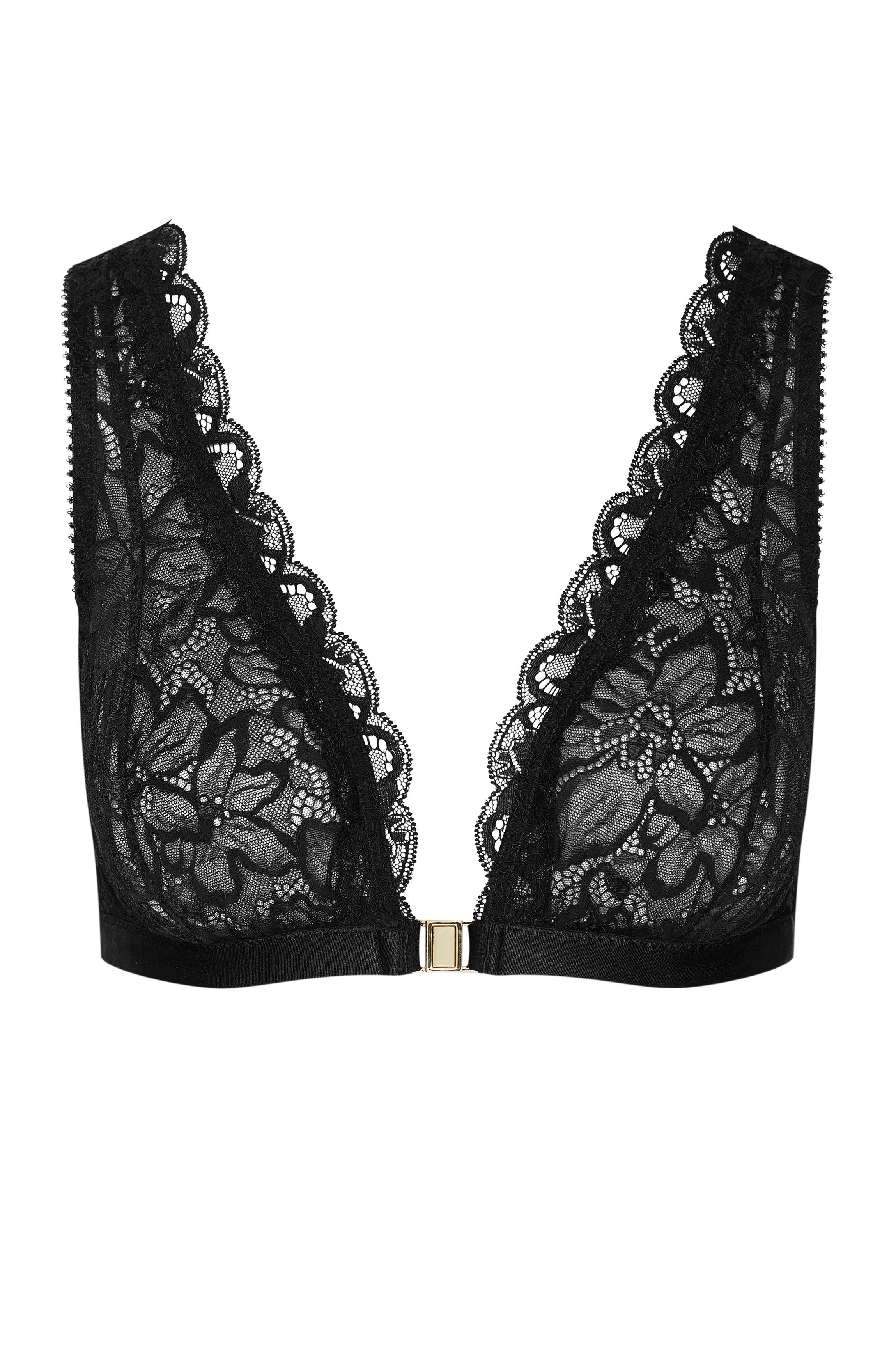 Soutien-gorge dentelle noire Carmen CLIP