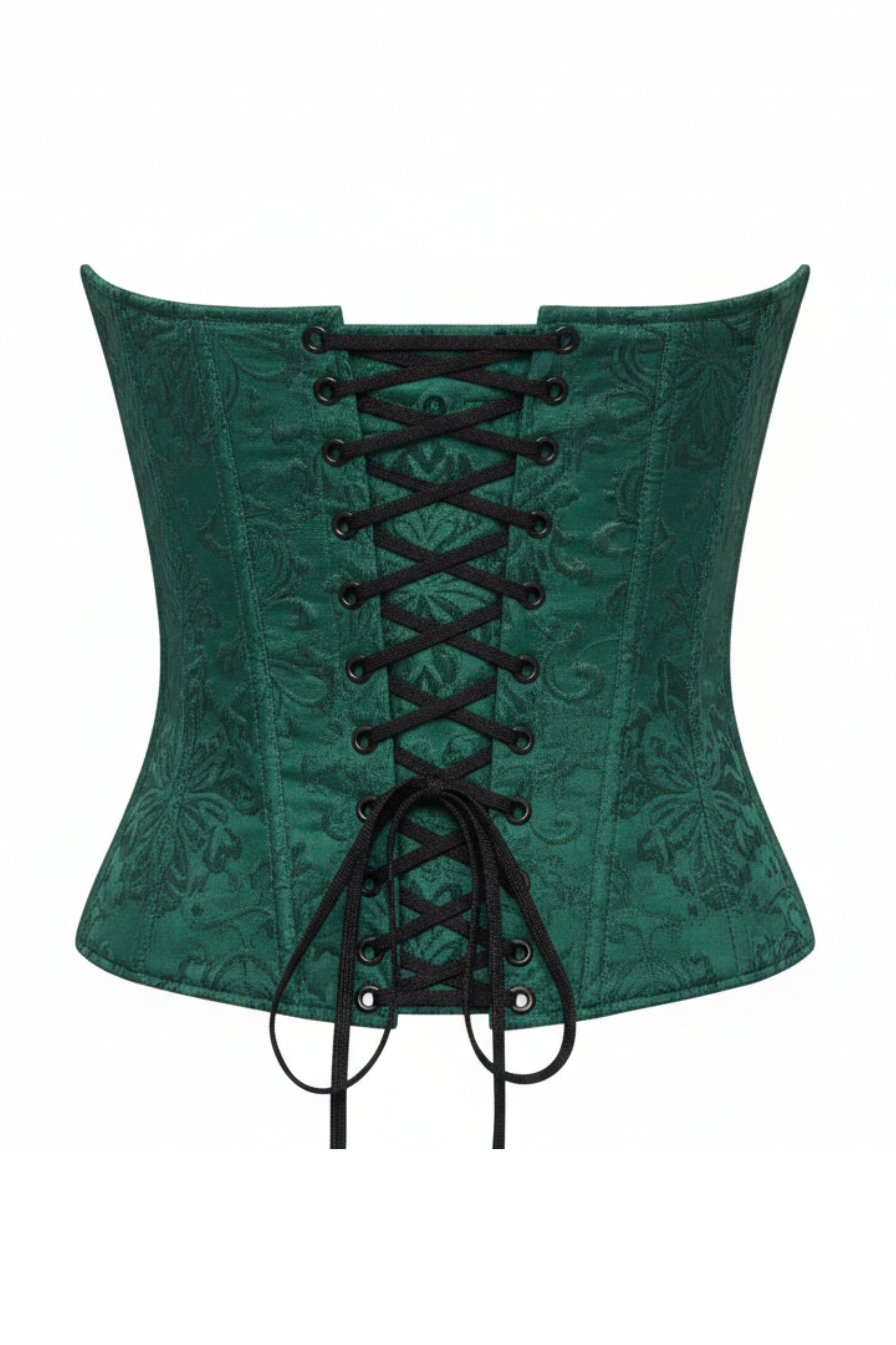 Corset Victoria broché vert