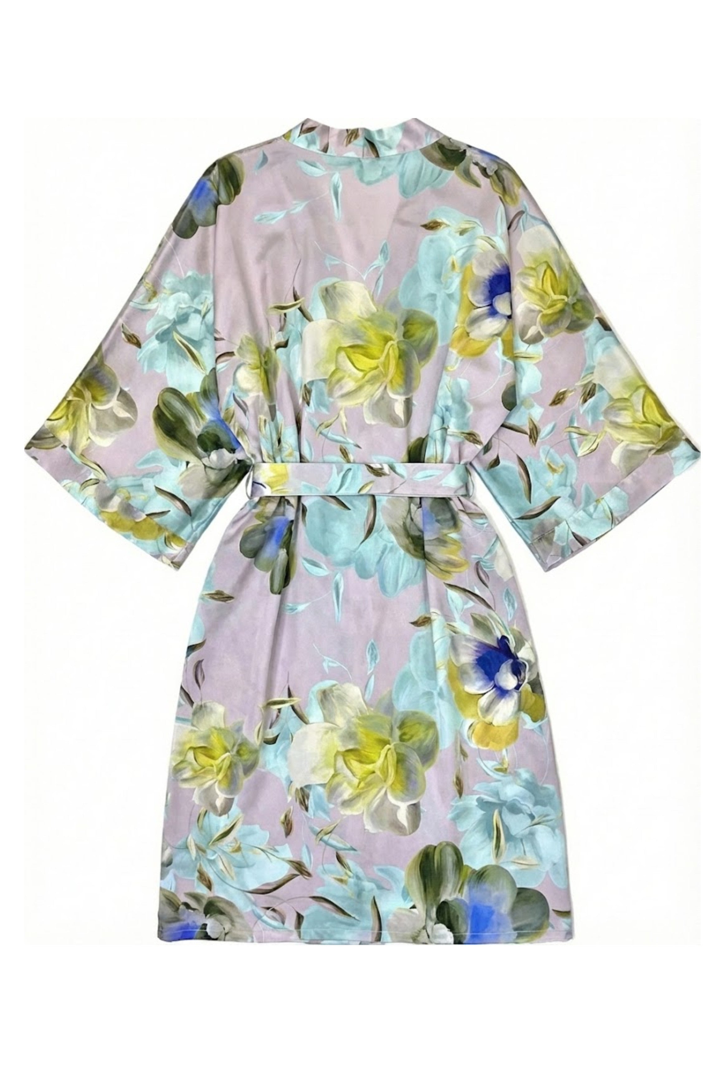 Kimono soie court ice