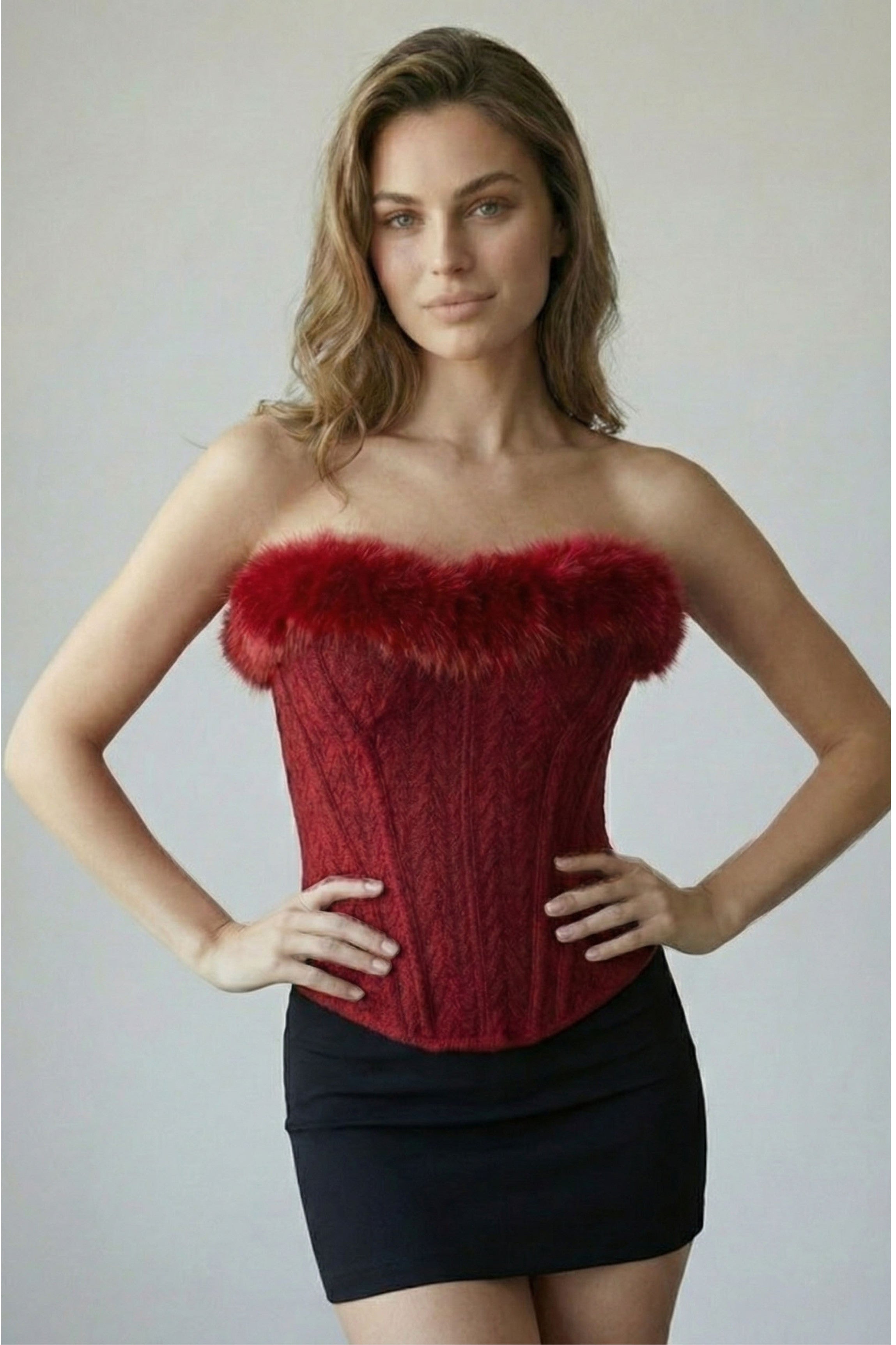 Corset Victoria fox rouge