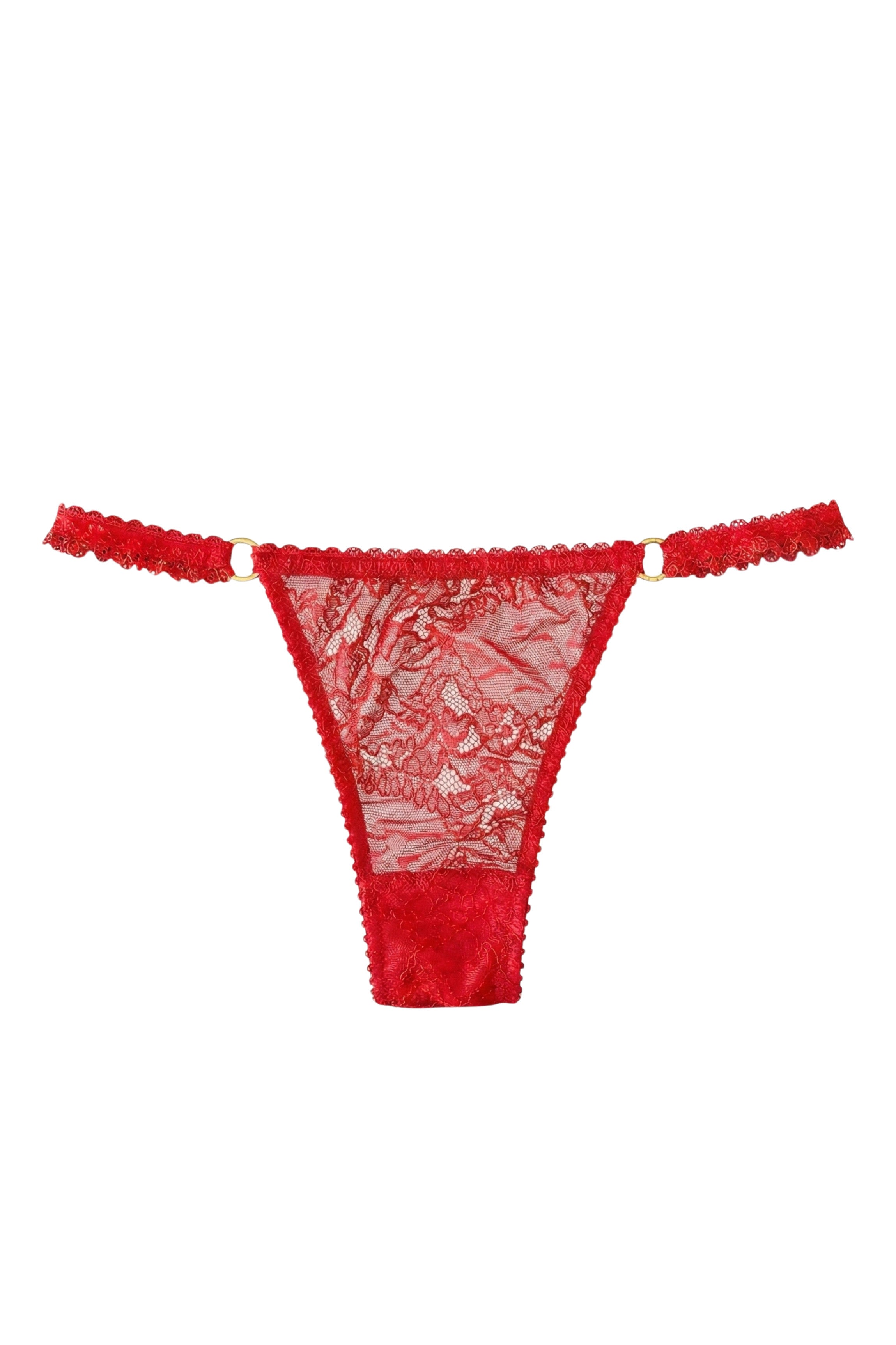 Culotte CHOUCHOU dentelle rouge