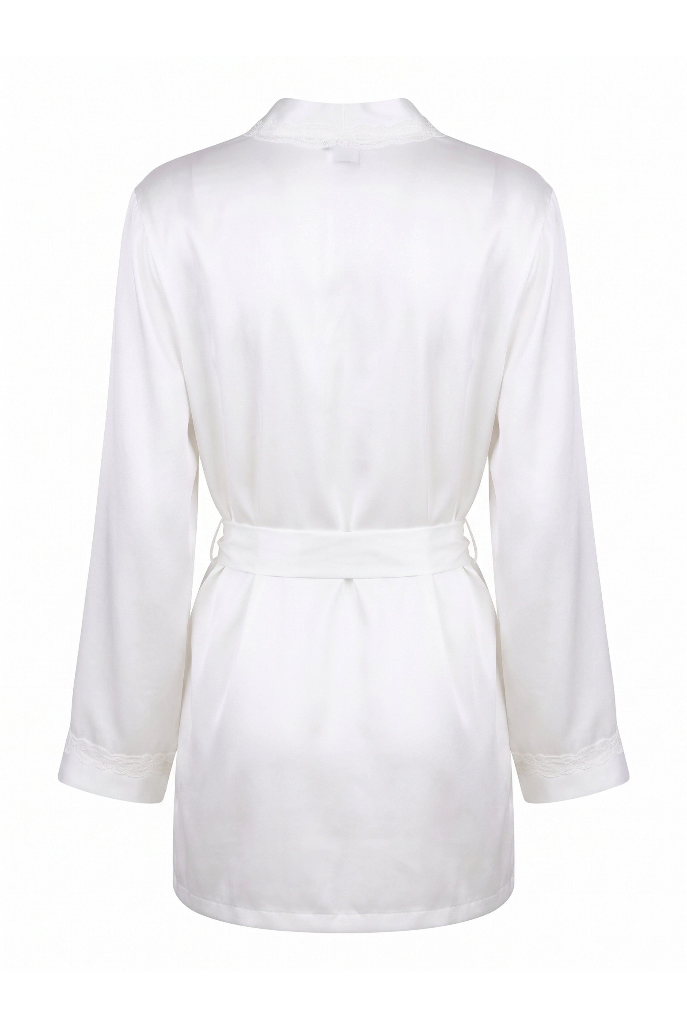 Veste de pyjama soie ivoire