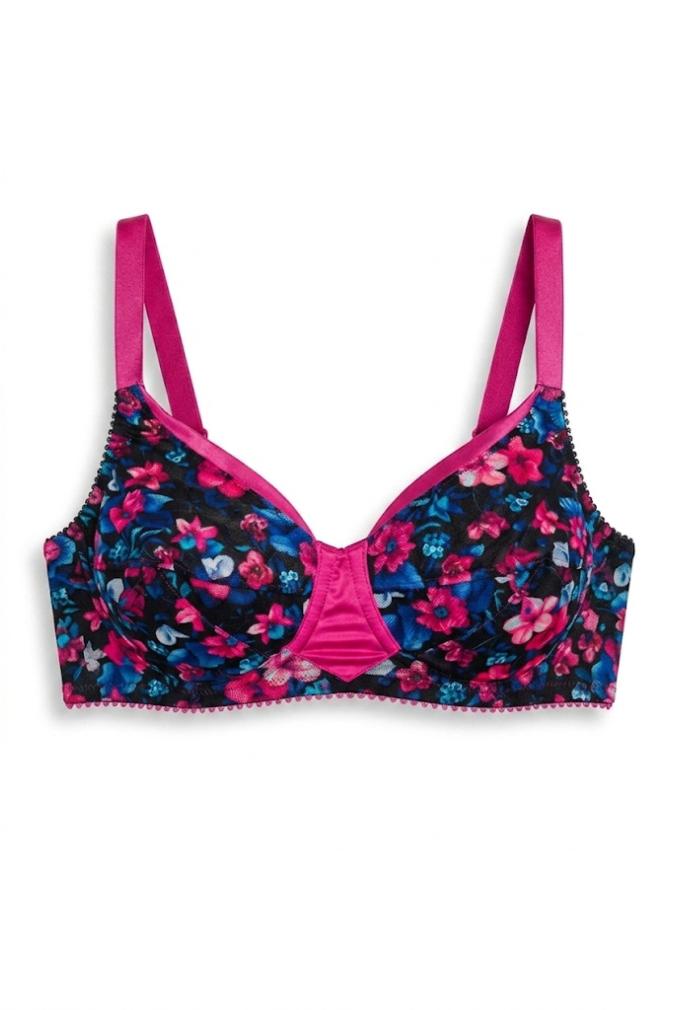 Soutien-gorge Hibiscus fushia