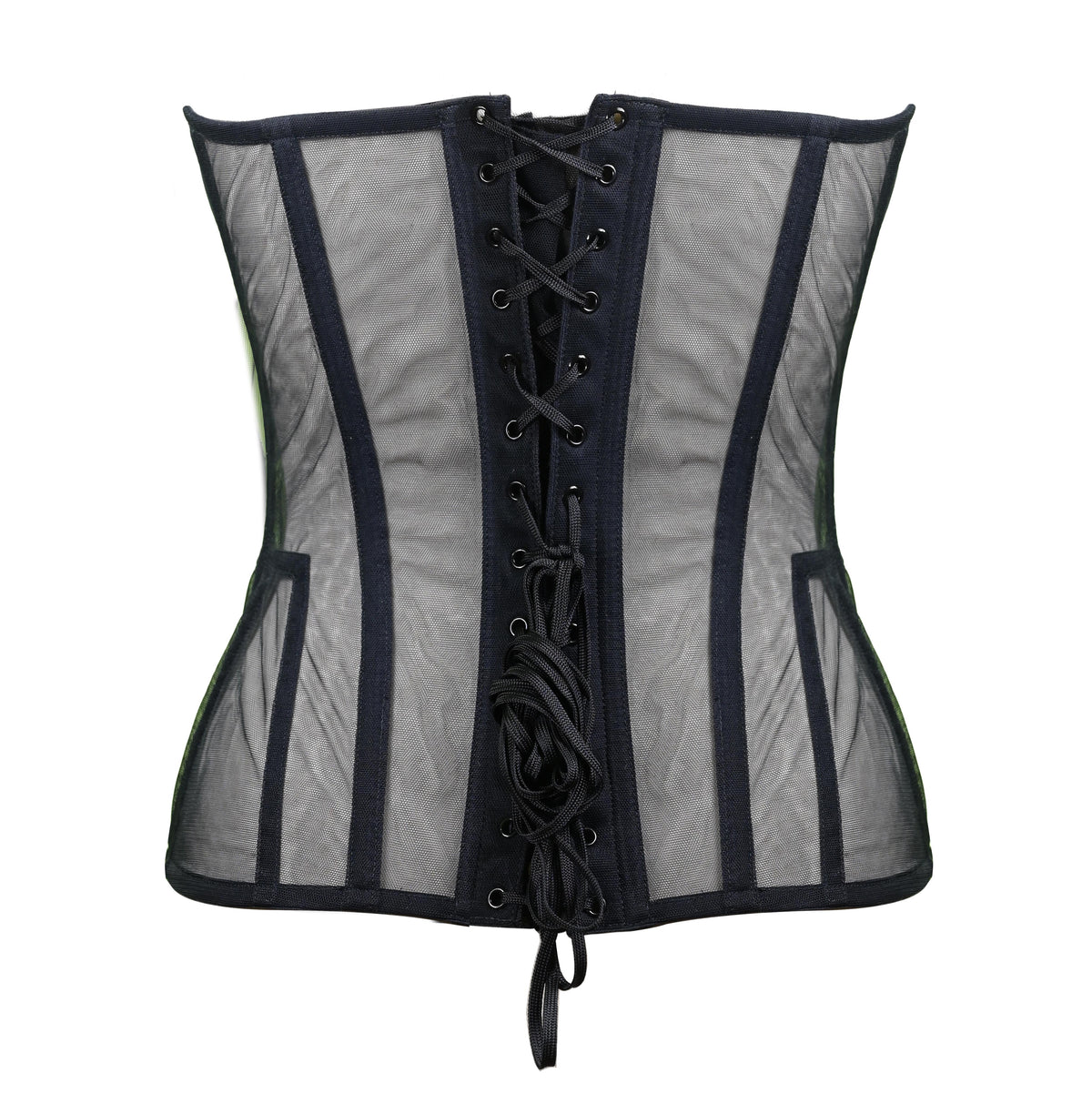 Black tulle CLEVES corset