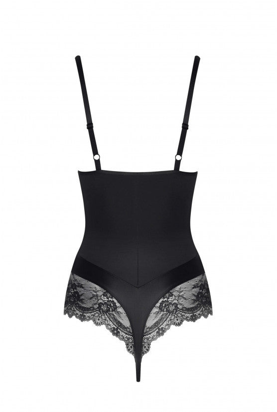 Body corset bandeau noir ELIA