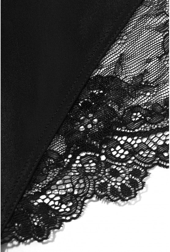 Body corset bandeau noir ELIA