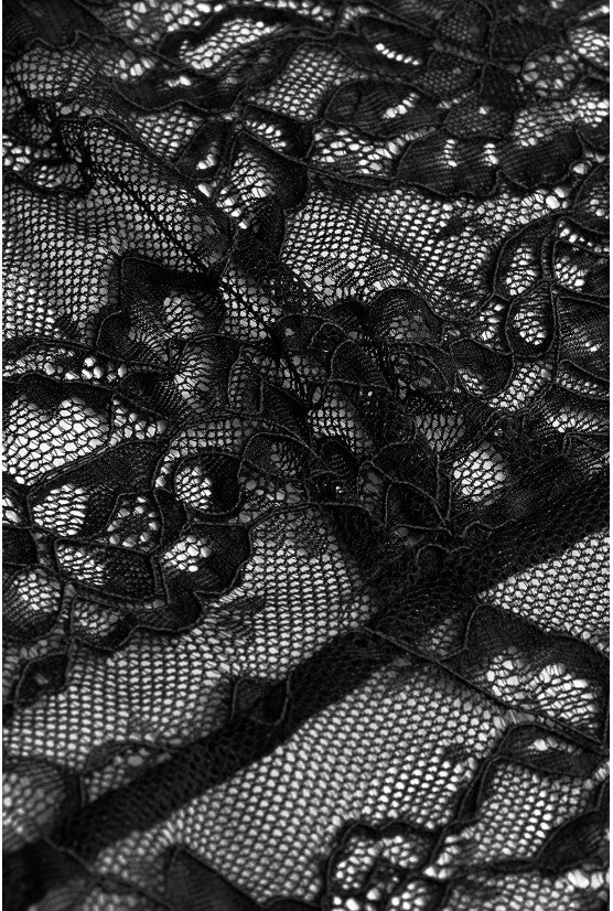 Body dentelle culotte gainante noire