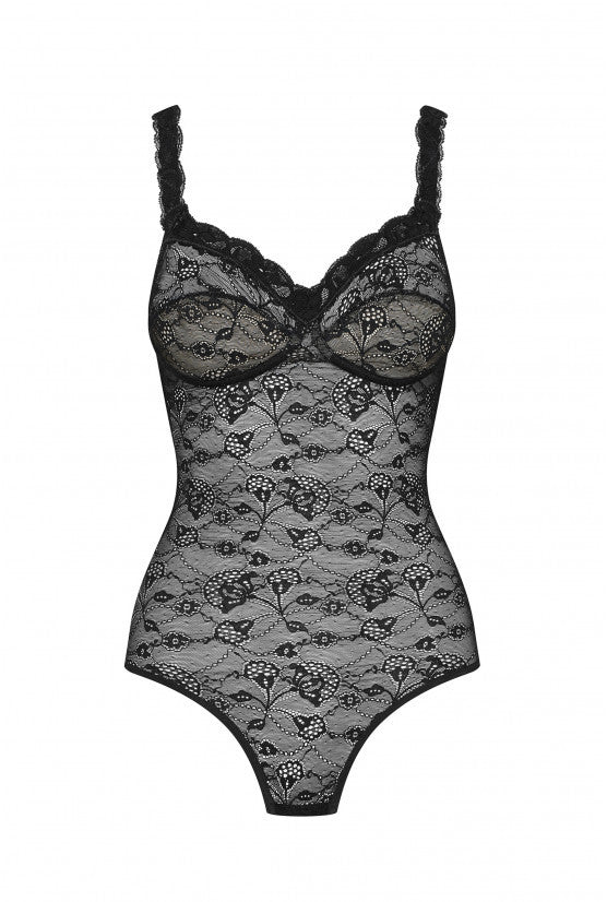 Body LOLA dentelle noir