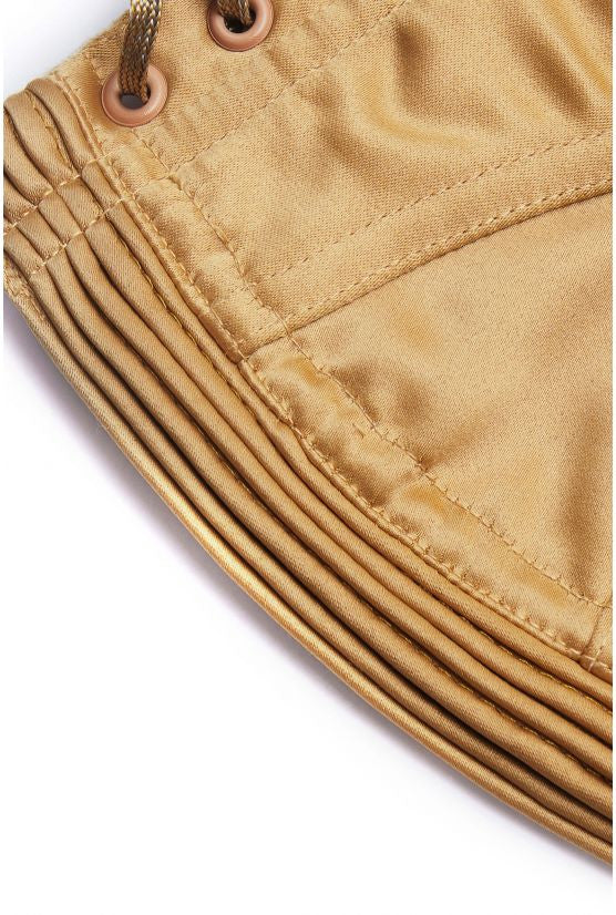 Corset beige satin VICTORIA