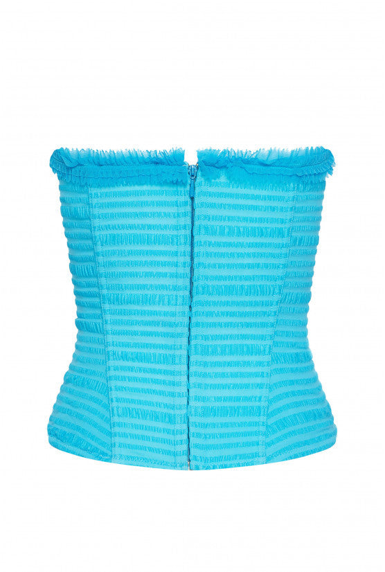 Bustier turquoise