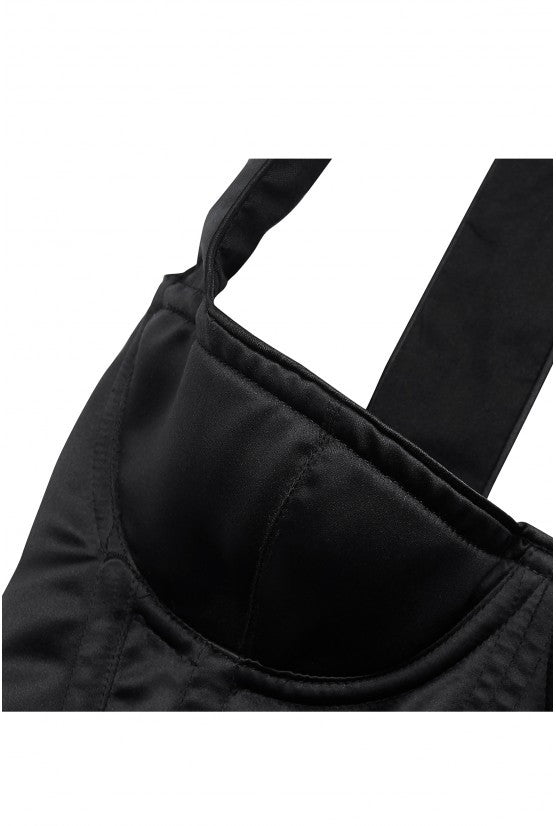 DAISY Black Balconette Corset