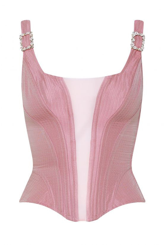 Corset rose MARIVAUX