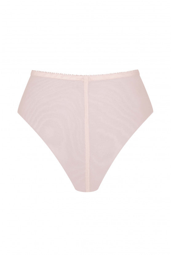 Culotte haute tulle poudre