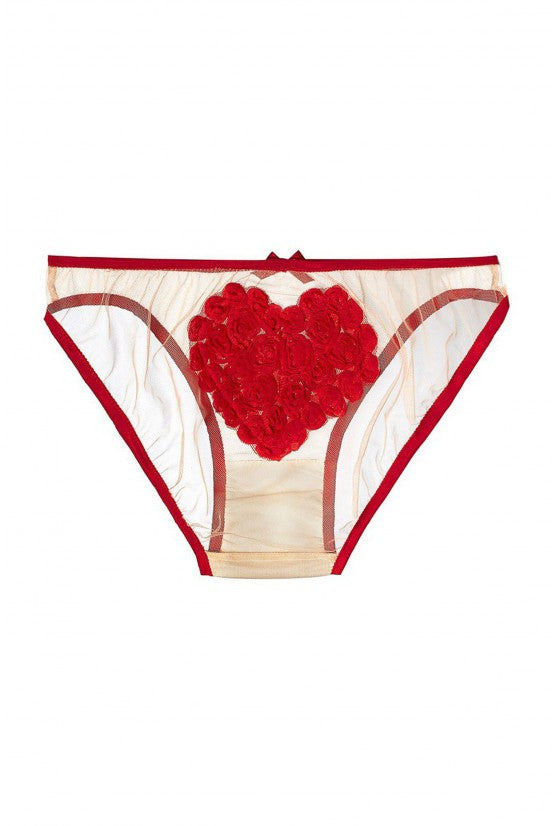 Culotte MIMI coeur rouge