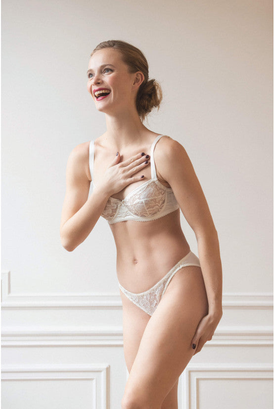 Culotte MIMI dentelle Pivoine