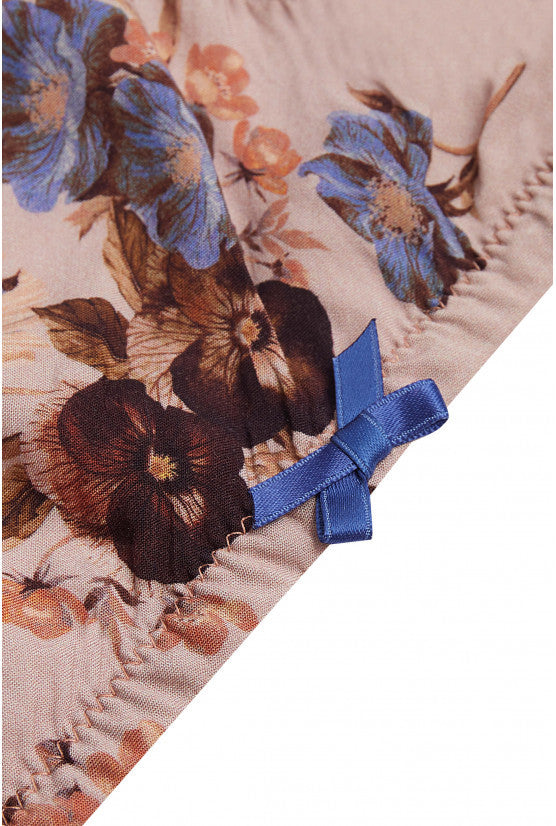 Culotte MIMI fleurs beige