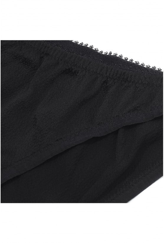 Culotte soie noire MIMI