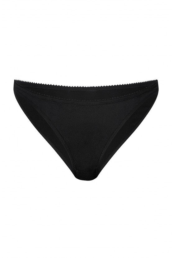 Culotte soie noire MIMI