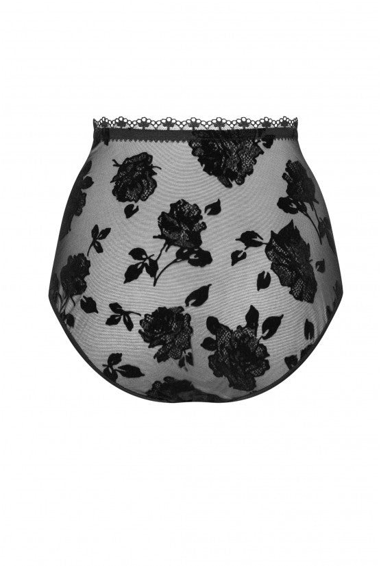 Culotte TAILLE HAUTE invisible Grandes Roses
