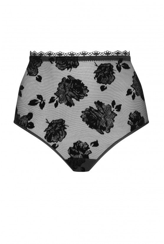 Culotte TAILLE HAUTE invisible Grandes Roses