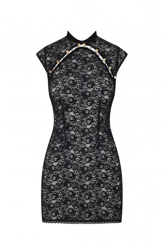 Robe dentelle noire MELI