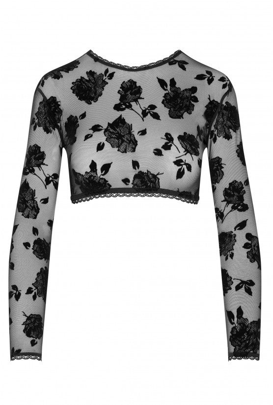 Crop top Grandes Roses