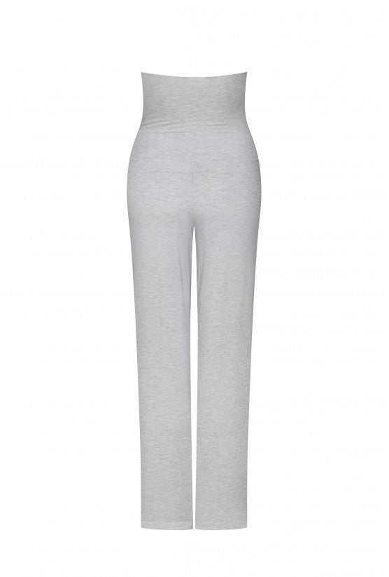 Pantalon RELAX modal gris clair