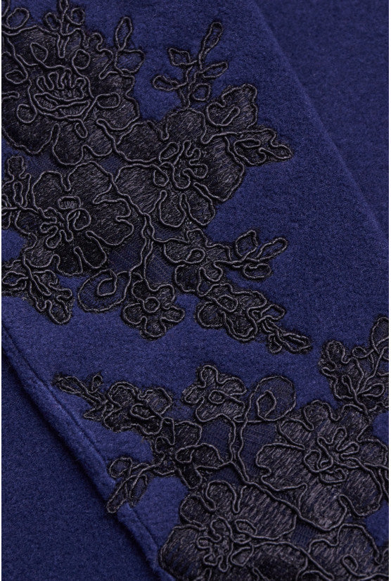 Robe de chambre polaire bleu