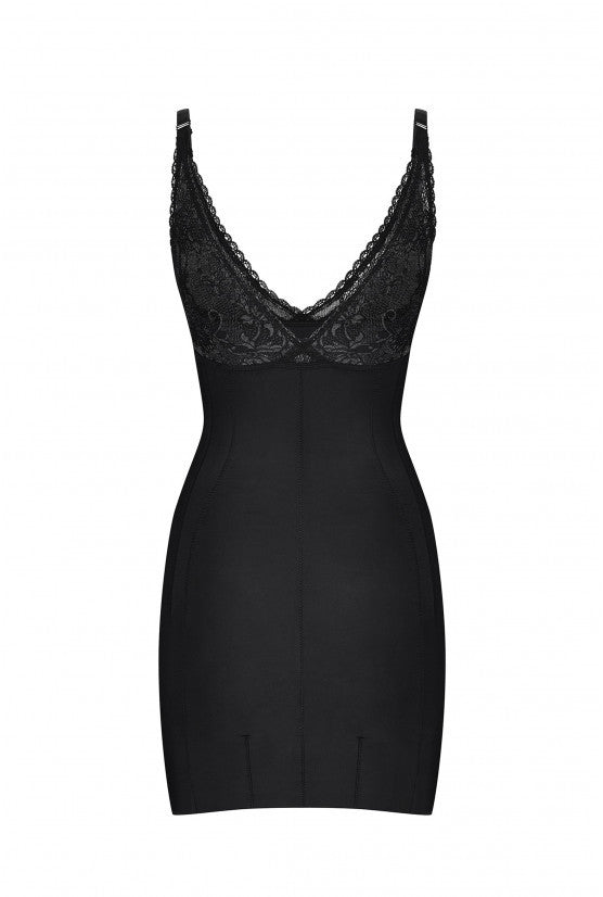 Robe  moulante noir TANIA