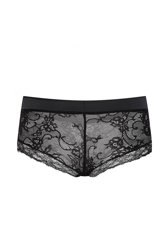 Shorty PRINCESSE dentelle noire