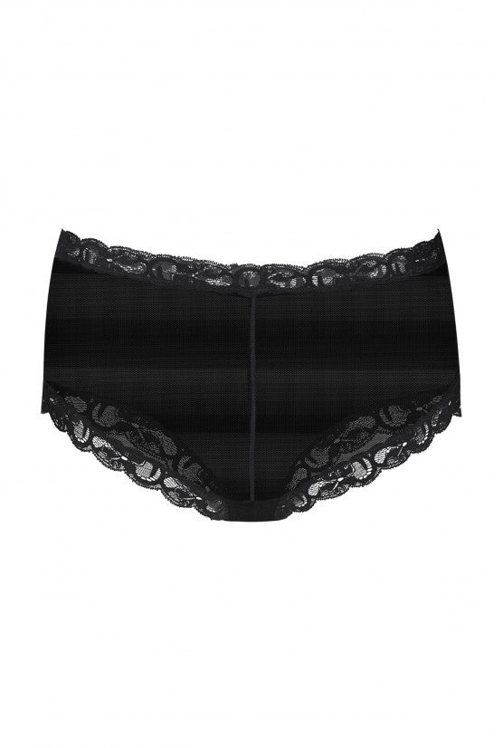 Black mesh Princess shorts