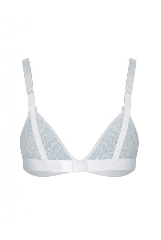 Soutien-gorge triangle ivoire sans armature ALEXIA
