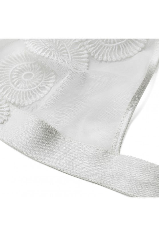 Soutien-gorge triangle ivoire sans armature ALEXIA