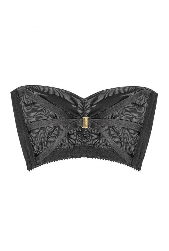 Soutien-gorge bandeau noir
