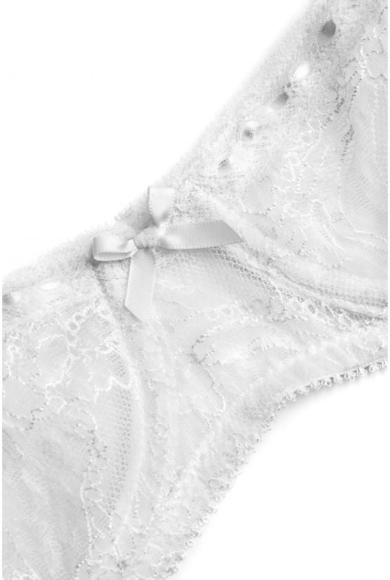 Soutien-gorge BALCONNET chantilly ivoire "Joséphine"
