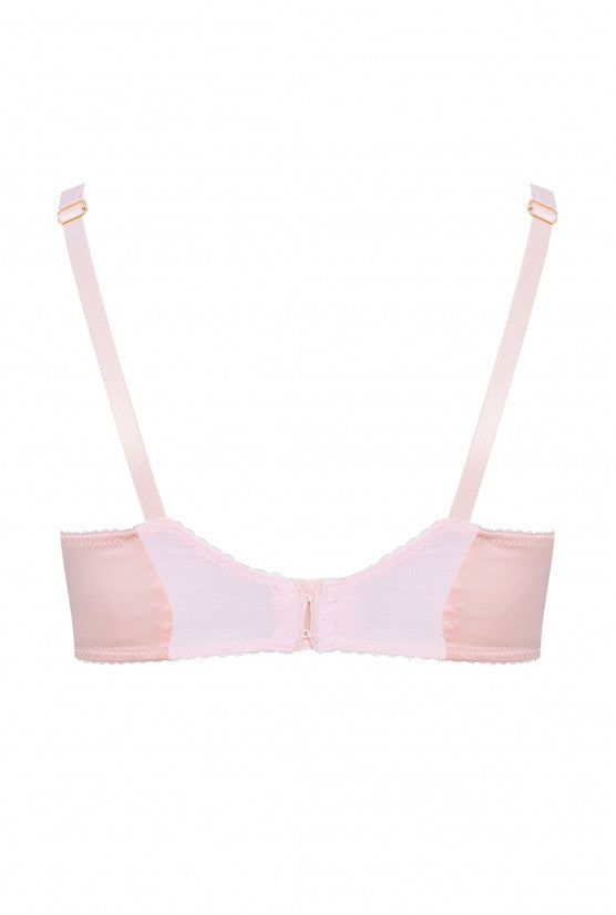 Soutien-gorge Couture satin rose LILI